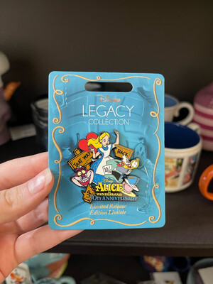 Alice In Wonderland pin 