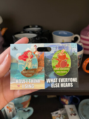 The Little Mermaid pin set