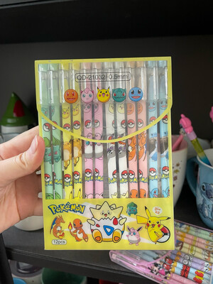 Pokemon pen set 