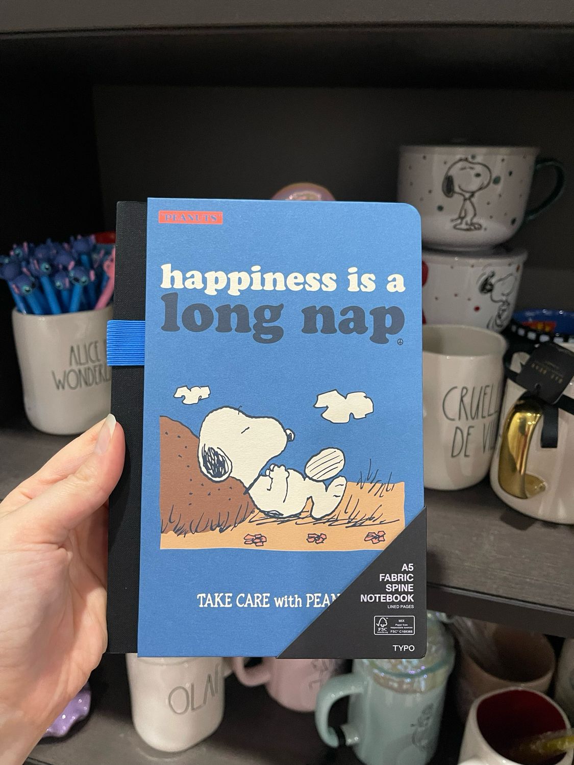 Snoopy notebook