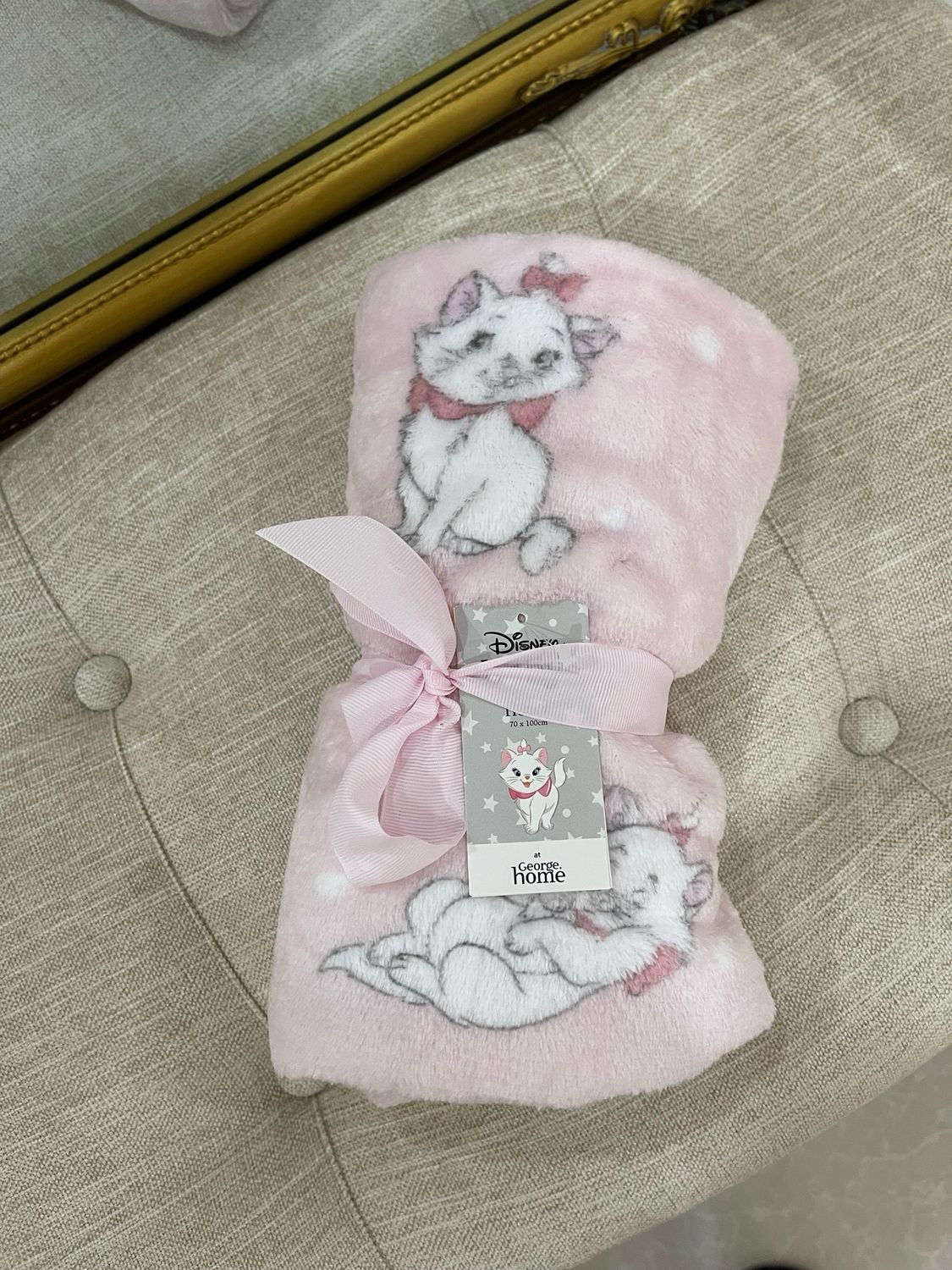 Marie baby blanket