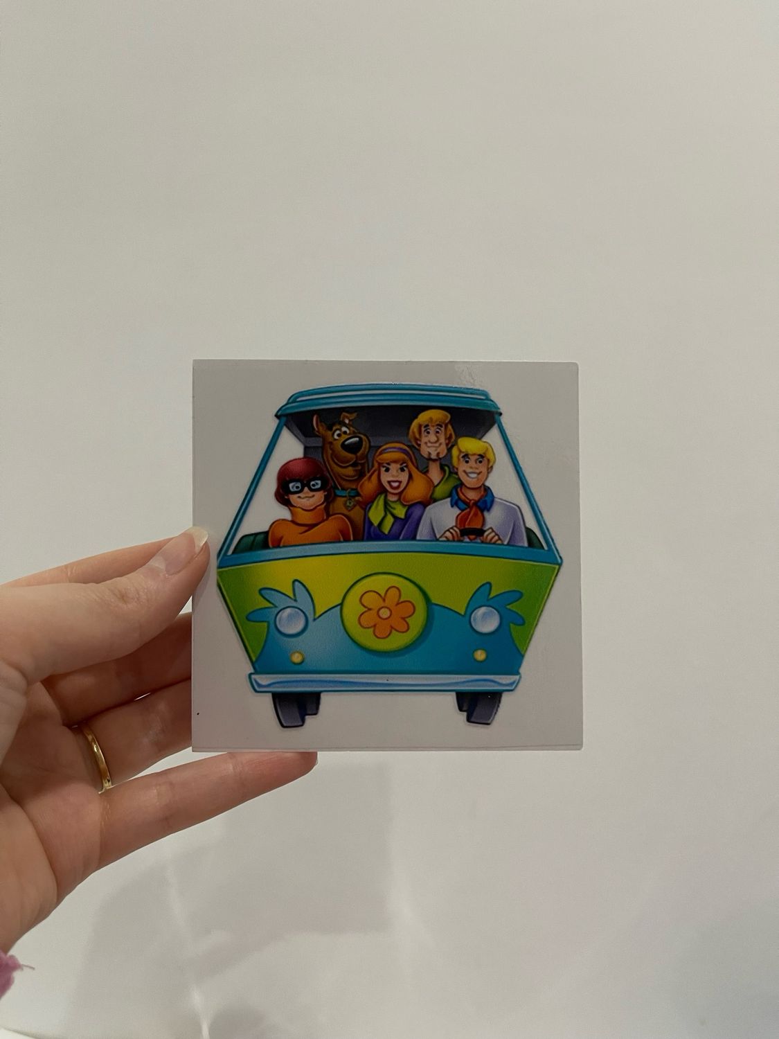 Scooby Doo UV sticker 