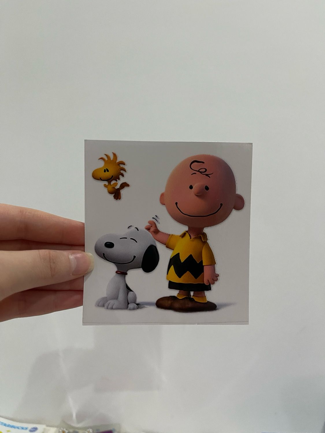 Snoopy UV sticker 