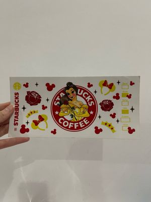 Belle UV sticker 
