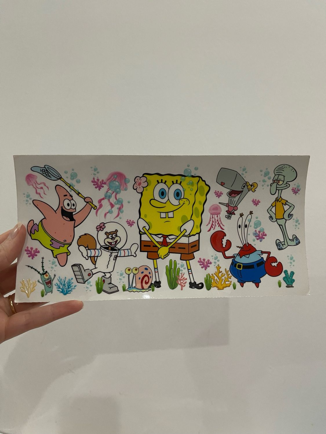 SpongeBob UV sticker 