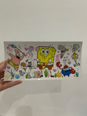 SpongeBob UV sticker 