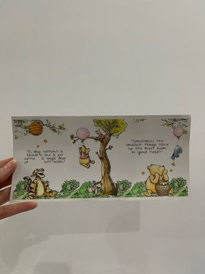 Winnie The pooh UV sticker 