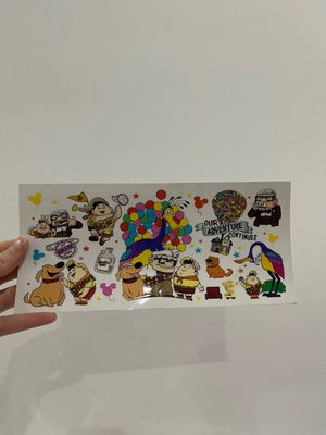 Up UV sticker 