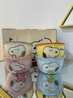 Snoopy bowls ( 4 pieces)