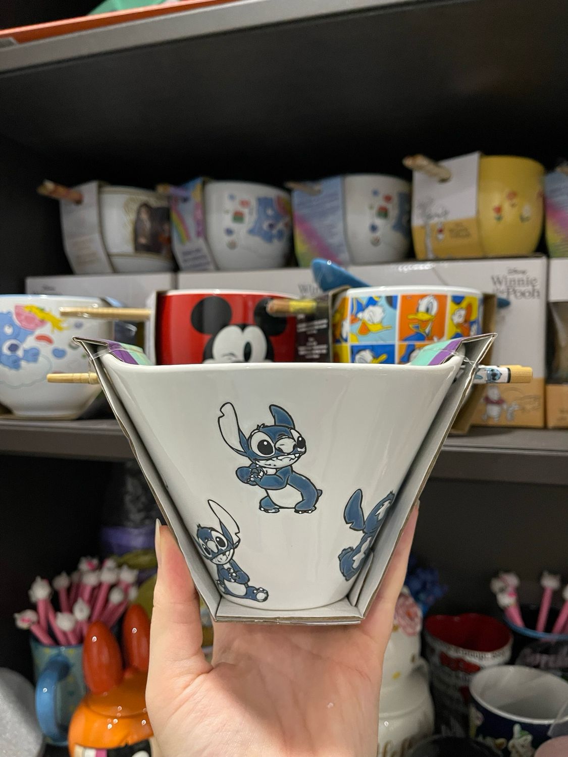 Stitch noodles bowl