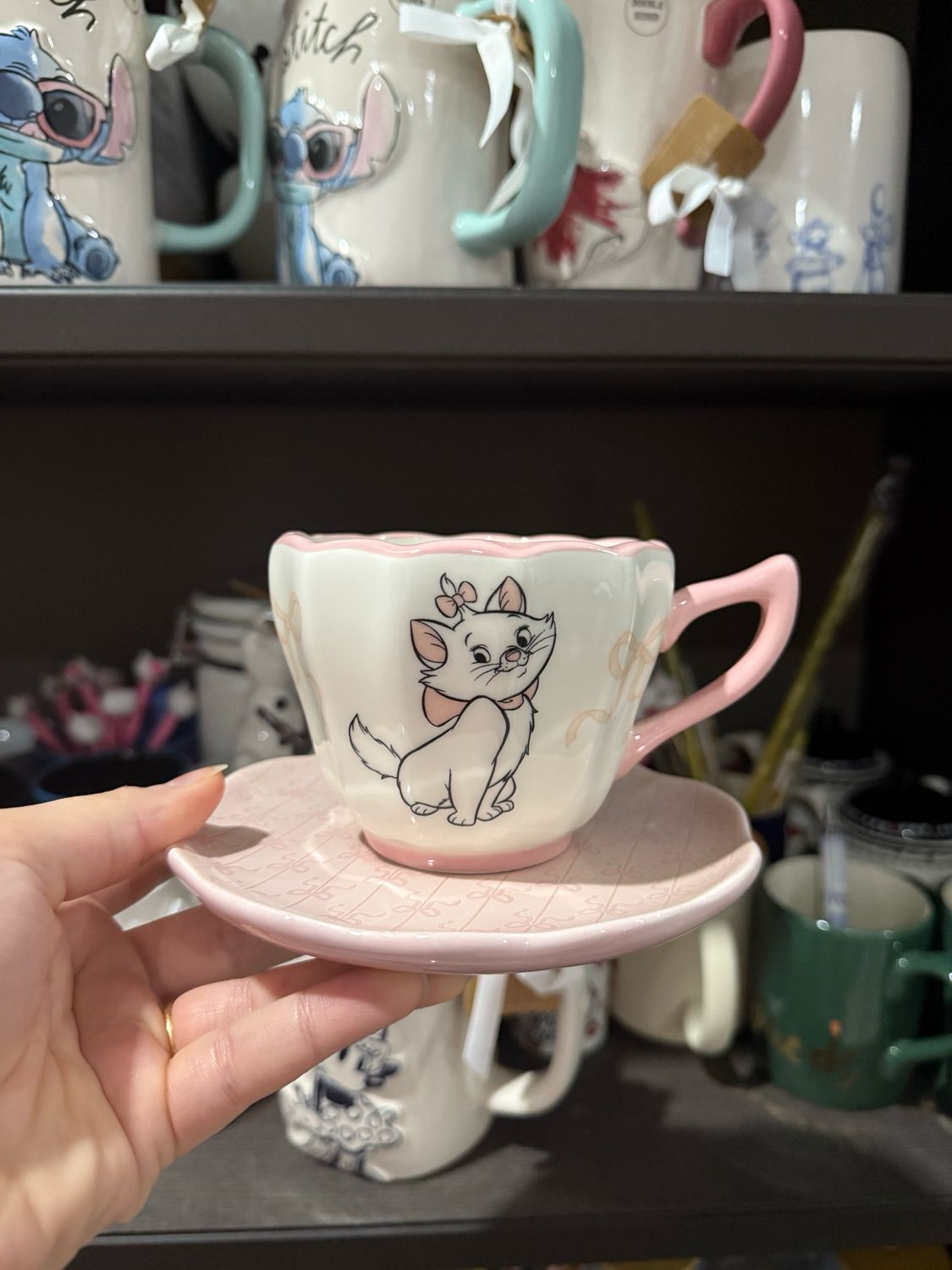 Marie tea cup and saucer 