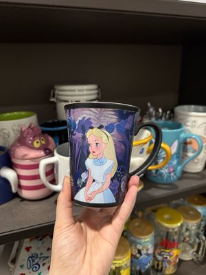 Alice In Wonderland land mug 