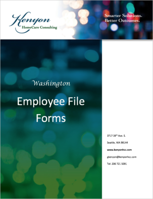 Washington Employee File Forms