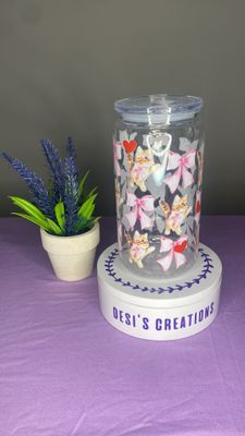 Lovely Kitten Plastic Chic Can cup