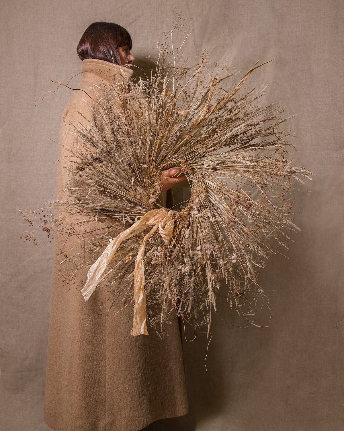 Wild Meadow Everlasting Wreath