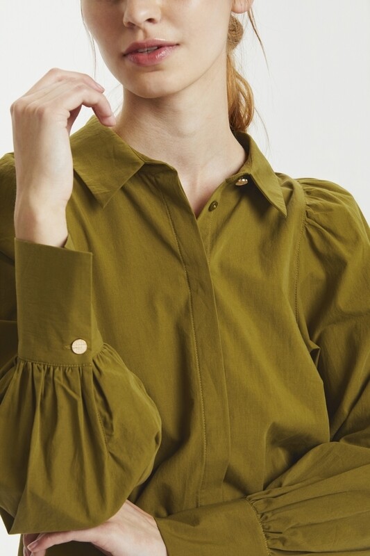 MWKula Puff Shirt Fir Green
