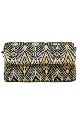 Black Pattern Textil Mini Clutch Black Pattern Textil Mini Clutch