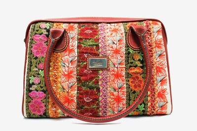 Leather Handbag Textile Maya Leather Handbag Textile Maya