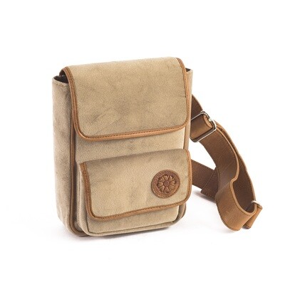 Beige Velvet Leather Waist Bag Beige Velvet Leather Waist Bag