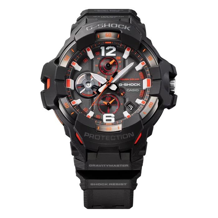 Reloj G-shock Gravitymaster correa de Resina GR-B300-1A4  diámetro 54,7 mm para caballero⌚Abónalo con $59.16 quincenal por 3 meses✅