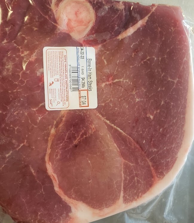 Bone-In Ham Steaks