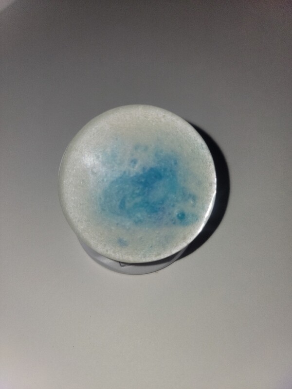 Ice blue phone grip