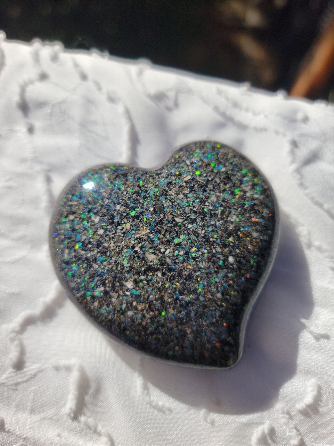 Heart ash memorial