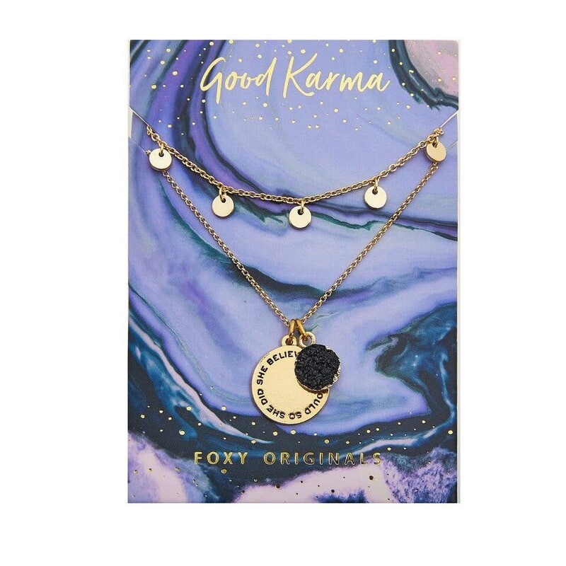 Good Karma Believe Necklace - FREE SHIPPING