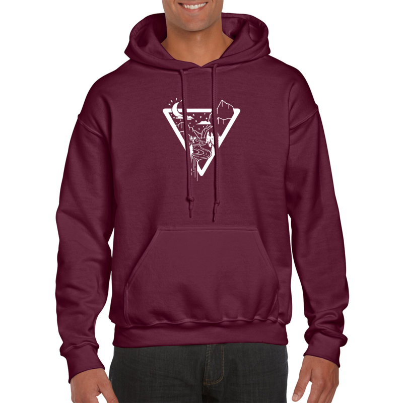 Triangular Nature     Hoodies (11 color choices)