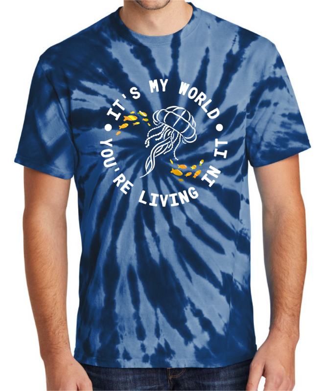 Aquatic Perception           Tie-Dye T-Shirt (8 color choices)