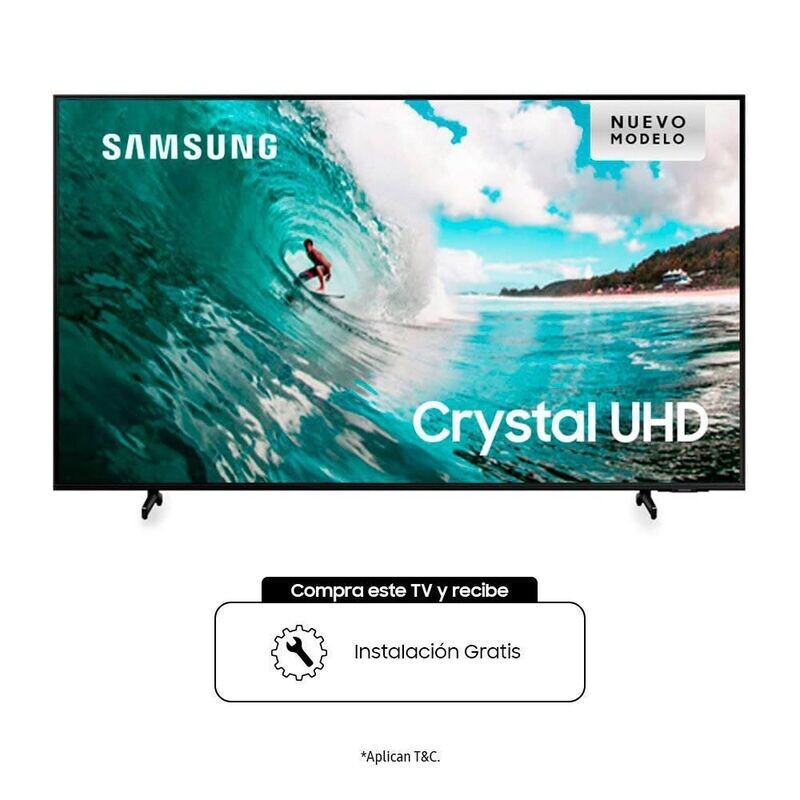 Televisor SAMSUNG 43 Pulgadas LED Uhd4K Smart TV UN43BU8000