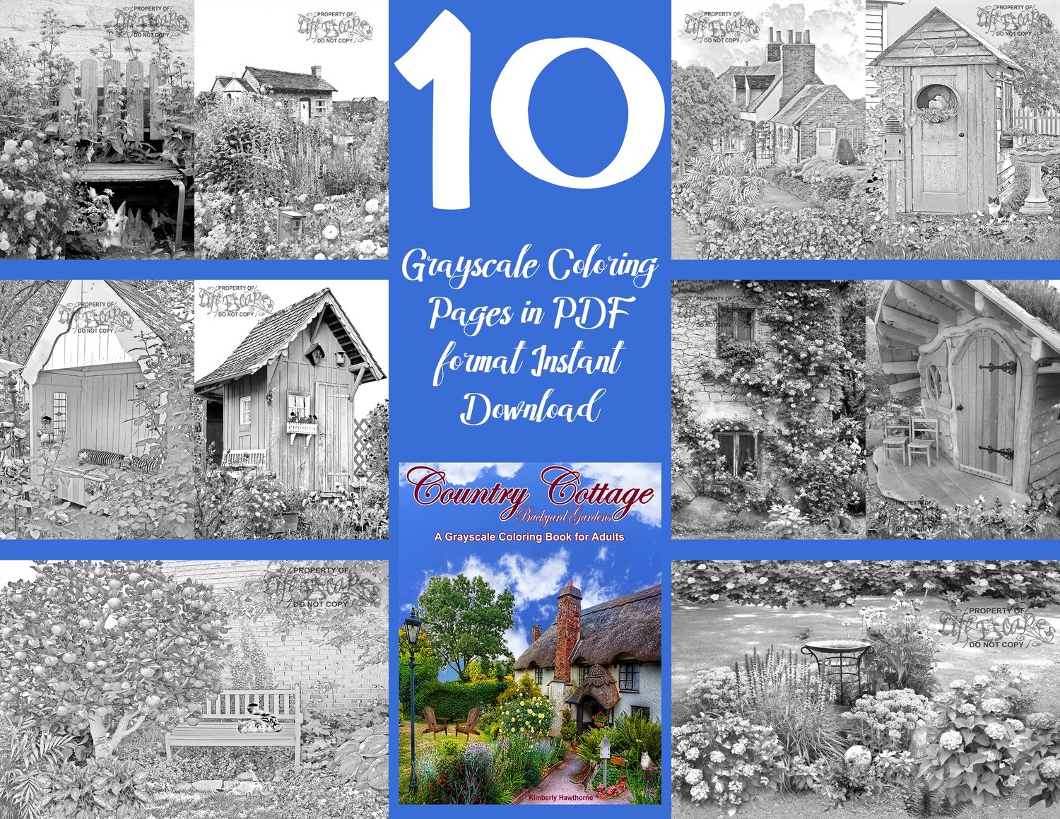 Country Cottage Backyard Gardens 1 Sampler Pack Digital Download