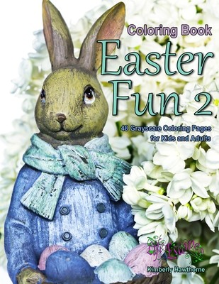 Easter Fun 2 Coloring Book for Kids and Adults PDF Digital Download