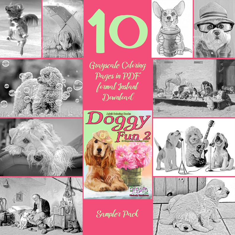 Doggy Fun 2 Sampler Pack pdf Digital Download