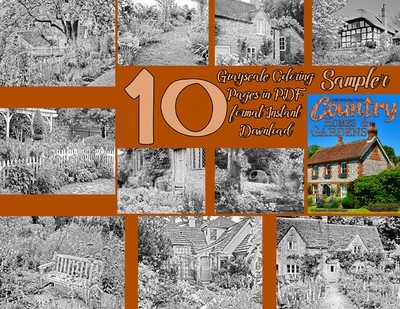 Country Homes & Gardens Sampler Digital Download