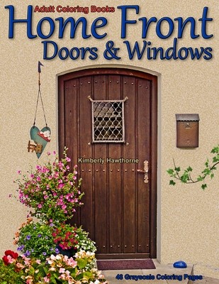 Home Front Doors & Windows Adult Coloring Book PDF Digital Download