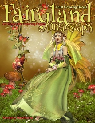 Fairyland Dreamscapes Adult Coloring Book PDF Digital Download