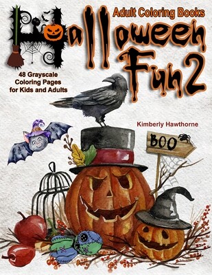 Halloween Fun 2 Adult Coloring Book PDF