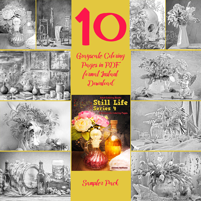 Still Life Series 4 Sampler Pack PDF Digital Download
