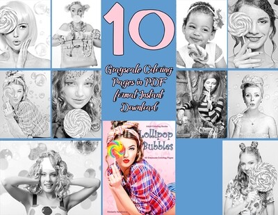 Lollipop Bubbles Sampler Pack PDF Digital Download