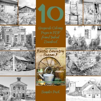 Rustic Country Scenes 3 Sampler Pack PDF