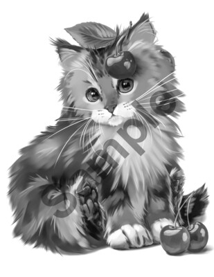 Kitty Coloring Page #16