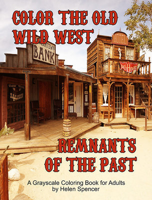 Old Wild West Coloring Book for Adults Digital Download