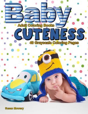 Baby Cuteness Coloring Book for Adults Digital Download