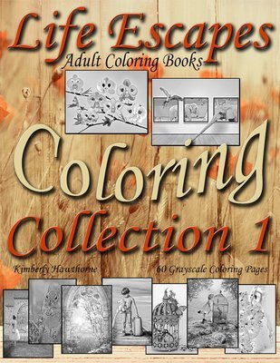 Life Escapes Coloring Collection 1 PDF Digital Download