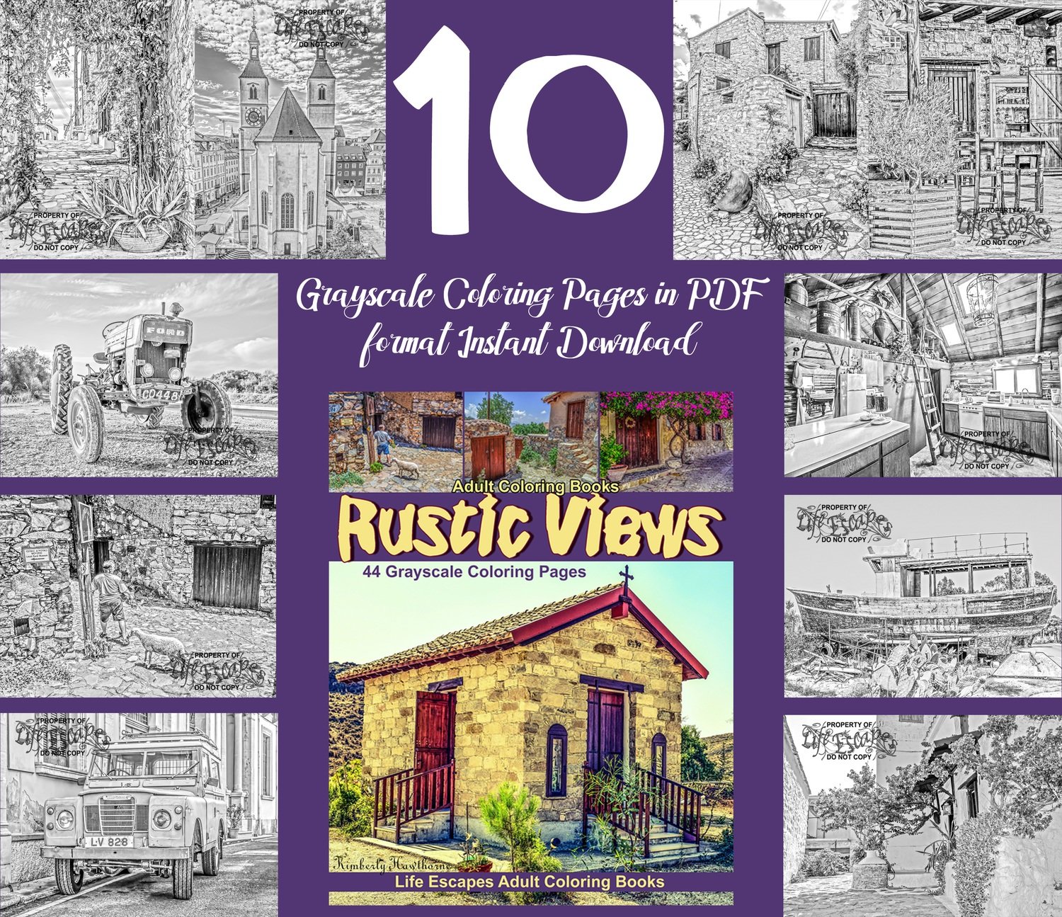 Rustic Views Sampler Pack Digital Download