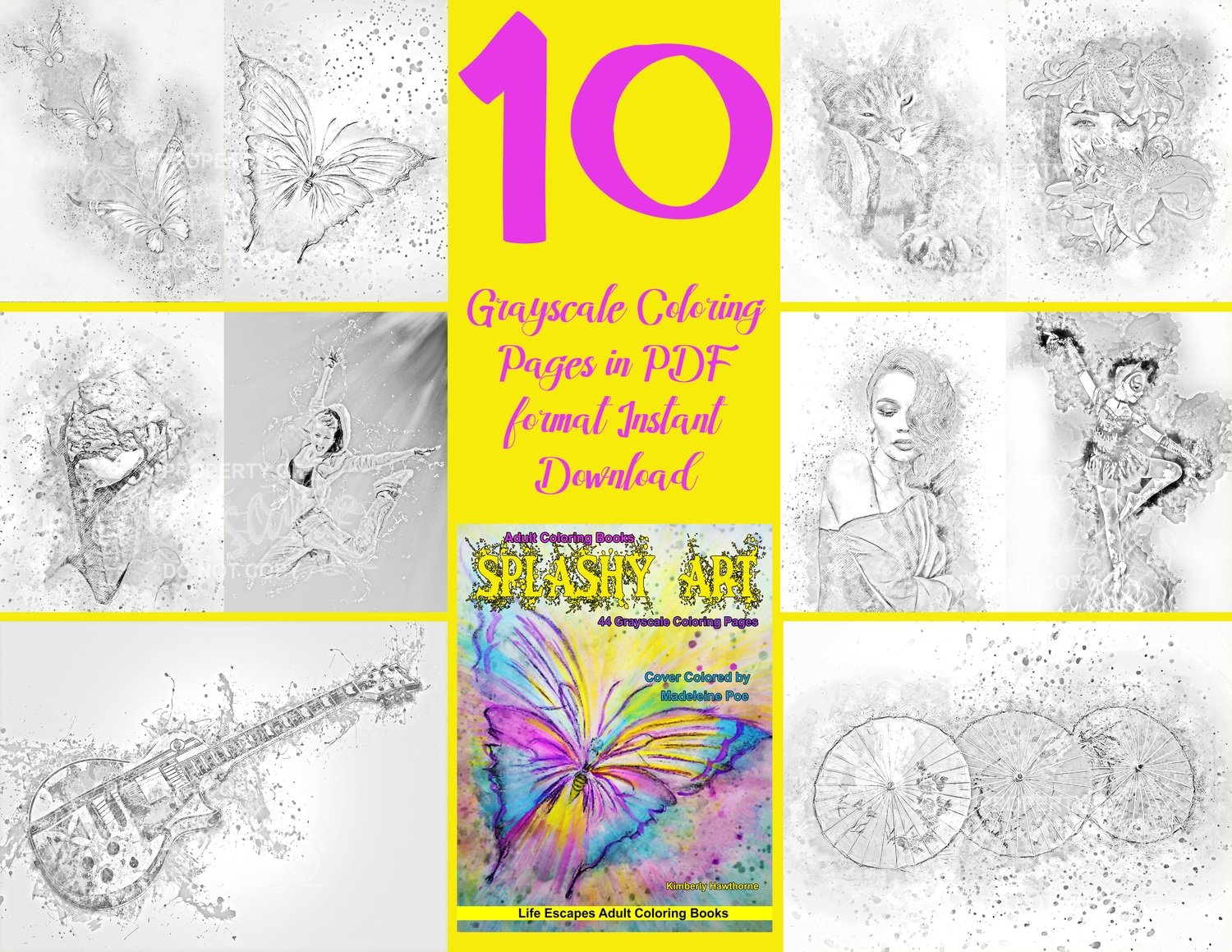 Splashy Art 1 Sampler Pack Digital Download