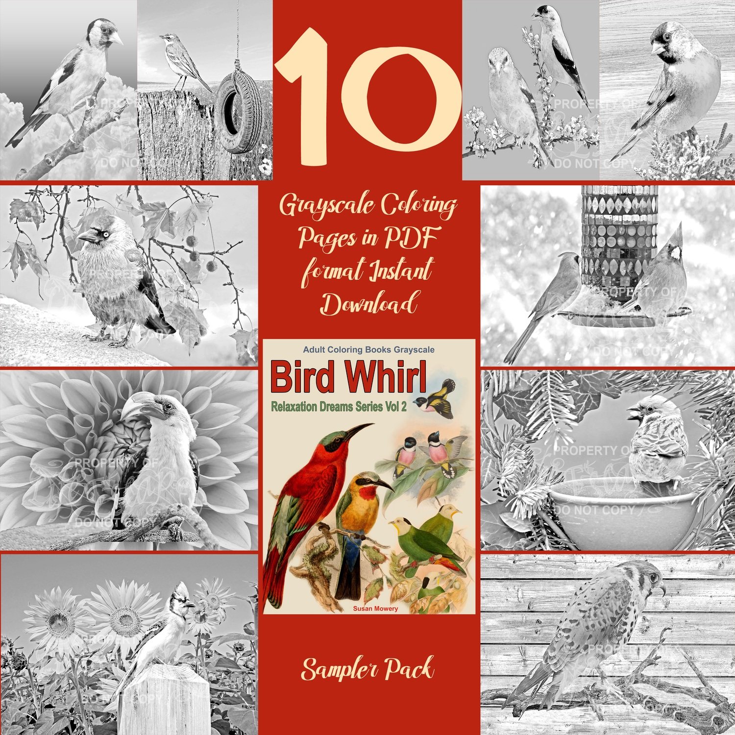 Bird Whirl Sampler Pack Digital Download