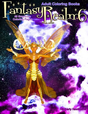 Fantasy Realm 6 Adult Coloring Book Digital Download