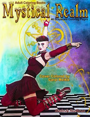 Mystical Realm Adult Coloring Book Digital Download